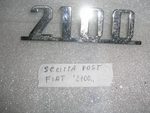 Scritta Posteriore Fiat 2100