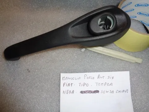 Maniglia Porta Anteriore Sinistra Nera Senza Chiave Fiat Tipo-Tempra