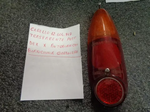 Plastica fanalino Posteriore Destro Autobianchi Bianchina Panoramica, Familiare