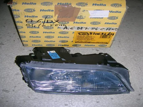 Proiettore Destro Con Fendinebbia Audi A6 1994-1997