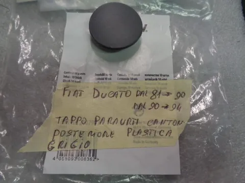 Tappo Cantonale Anteriore/Posteriore Grigio Fiat Ducato 1982-1994
