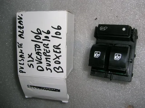 Interruttore Alzavetri Sinistro Fiat Ducato, Citroen Jumper ,Peugeot Boxer 2006-2023 8 pin