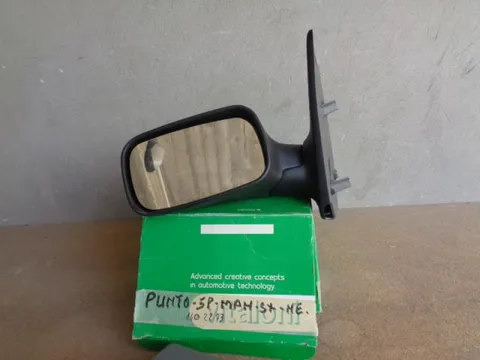 Specchio Retrovisore Sinistro Meccanico Nero Fiat Punto 1a Serie 5p