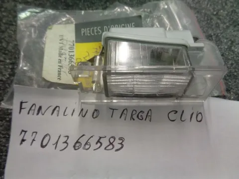 Fanalino Targa Renault Express 1986-1998