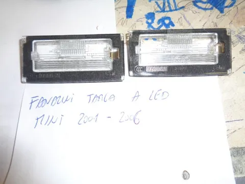 Fanalini Luce Targa Led Mini Cooper 2001-2006