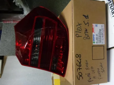 Fanale Posteriore Destro Fume' Rosso A Led Fondo Scuro Bmw Serie 1 E87 N Dal 2007 Al 2011