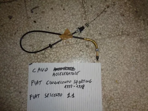 Cavo Acceleratore Fiat Cinquecento Sporting 1992-1998, Fiat Seicento