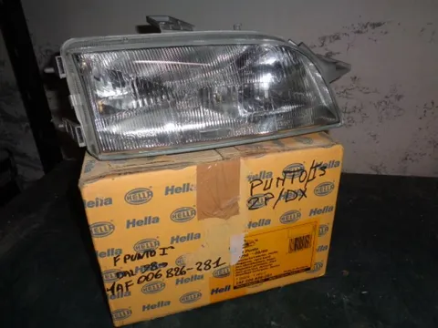 Proiettore Destro Doppia Parabola Fiat Punto Elx 1993 -1999
