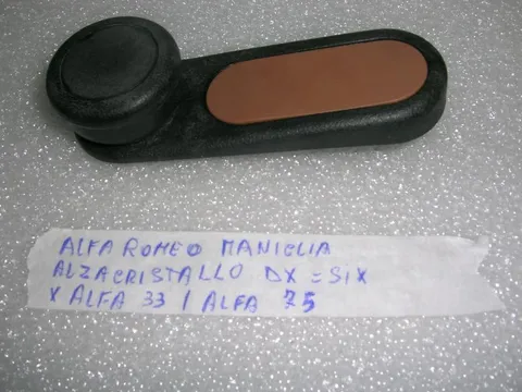 Maniglia Alzavetro Destra E Sinistra Marrone Alfa33  Alfa75