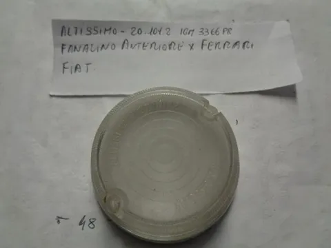 Fanalino Anteriore Trasparente Per Fiat / Ferrari