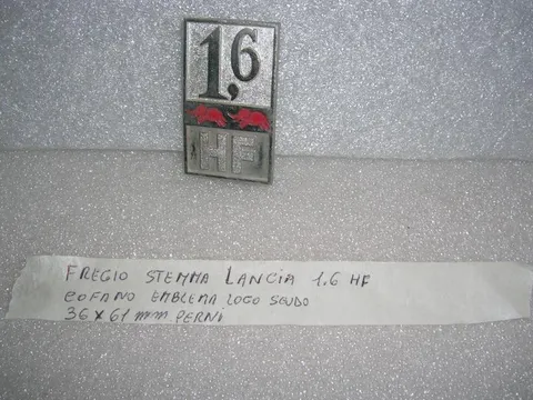 Fregio Cofano Lancia Fulvia 1.6 HF 36X61mm