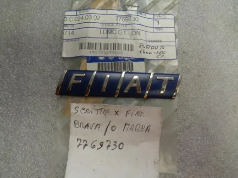 Scritta Fiat Bravo/A-Marea