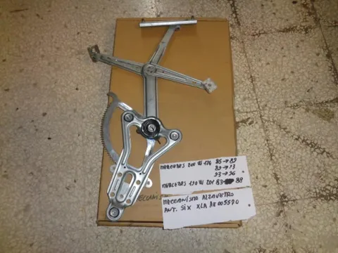Meccanismo Alzavetro Anteriore Sinistro Mercedes 200 w124, Mercedes 190 W201 1985-1996