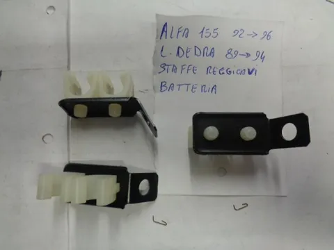 Staffe Reggicavi Batteria Alfa Romeo 155 Dal 1992 Al 1996 / Lancia Dedra Dal 1989 Al 1994