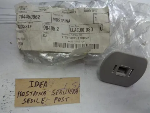 Mostrina Spelliera Sedile Posteriore Fiat Idea