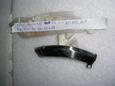 Modanatura Paraurti Anteriore Sinistra Cromata Audi 80 1979-1984