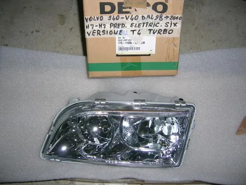 Proiettore Sinistro Volvo S40, V40 Turbo 1998-2000