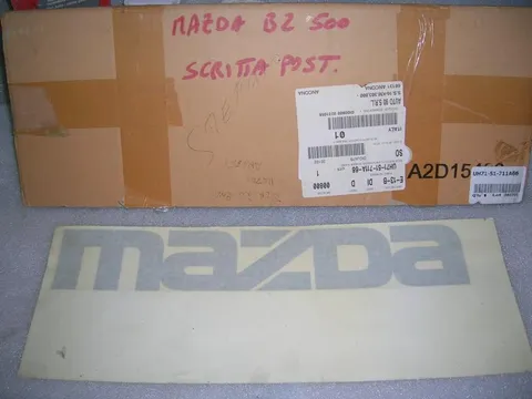 Scritta Posteriore Argento Mazda B2 500