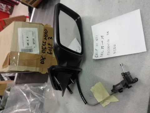 Specchio Retrovisore Esterno Destro Regolazione Meccanica Volkswagen Golf Mk3 1991-1997