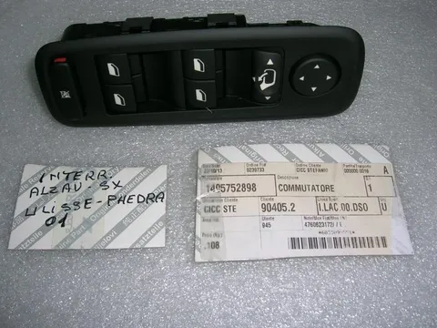 Interruttore Alzavetro Sinistro Fiat Ulisse Phedra 01