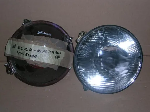 Proiettore  Con Oscuratore Alfa Romeo Giulia, Alfetta 1600-1800 Elma