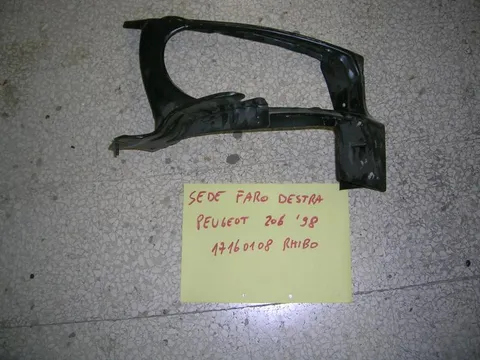 Sede Faro Anteriore Destra Peugeot 206  1998 - 2009