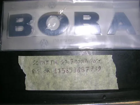 Scritta Posteriore Volkswagen BORA