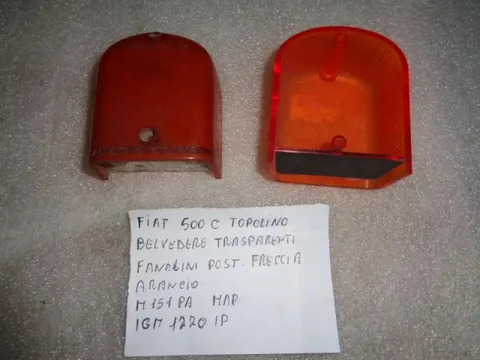 Trasparente Fanalino Posteriore Fiat 500 C Topolino