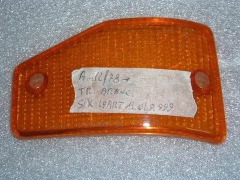 Plastica Fanalino Anteriore Sinistra Arancione Autobianchi A112/78