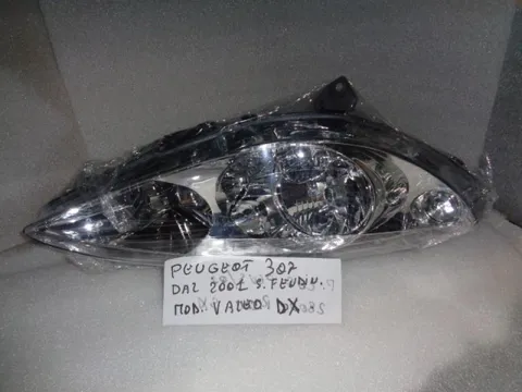 Proiettore Destro Peugeot 307 Senza Fendinebbia Dal 2001