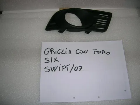 Griglia Paraurti Anteriore Sinistra Con Sede Fendinebbia Suzuki Swift 2007-2010