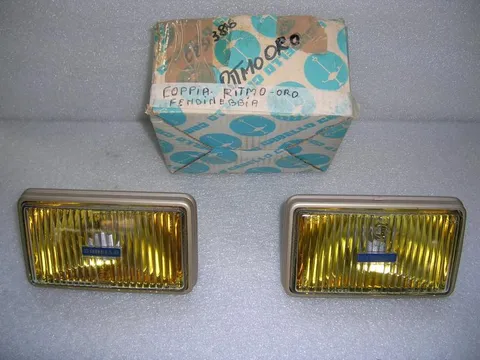 Fendinebbia Destro E Sinistro Fiat Ritmo 105 Oro