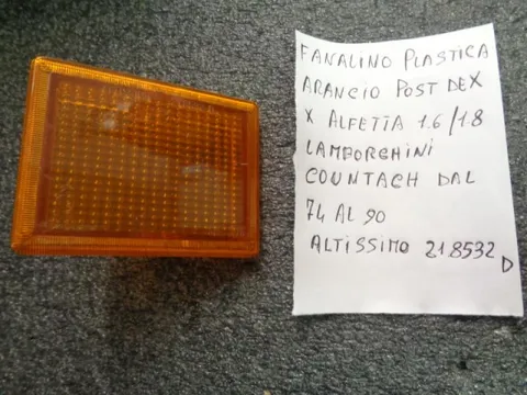 Plastica Fanalino Freccia Posteriore Destro Alfetta 1.6-1.8