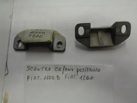 Scontro Cofano Posteriore Per Fiat 1100 D Fiat 1200