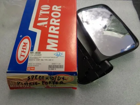 Specchio Retrovisore Destro Manuale Nero Piaggio Porter 1993-2010