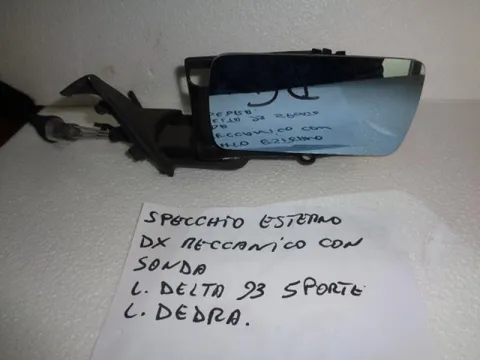 Specchio Retrovisore Destro Meccanico Con Sonda Lancia Delta, Lancia Dedra 1993 5P