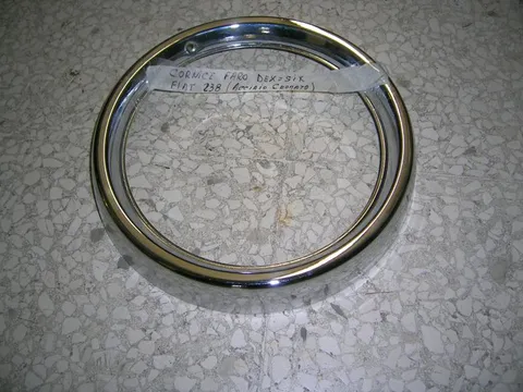 Cornice Faro Destro e Sinistro Fiat 238 (Acciaio Cromato)