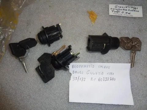 Blocchetto Chiusura Cofano Posteriore Alfa Romeo Giulietta 1981