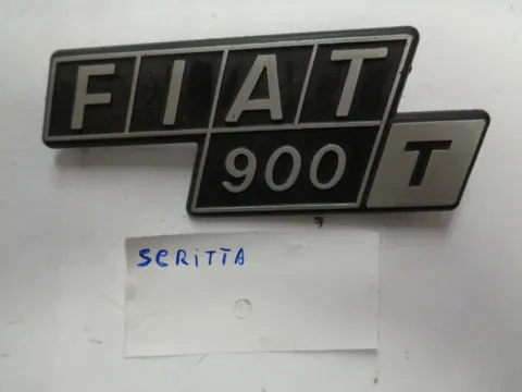 Scritta Fiat 900 T