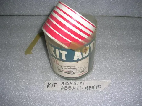 Kit Adesivi Bianco/Rosso  Abbellimento Seat Ibiza
