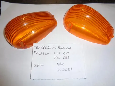 Trasparenti Arancio Fanalino Fiat 615 / Fiat 682