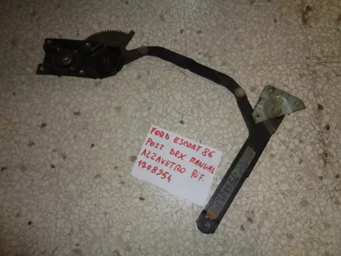 Alzavetro Posteriore Destro Manuale Ford Escort 1986