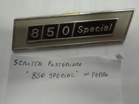 Scritta Posteriore In ferro 850 Special