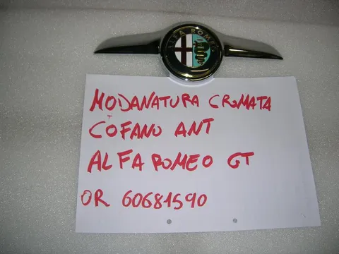 Modanatura Cofano Anteriore Cromata Alfa Romeo GT 2003-2010