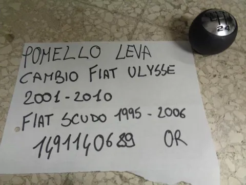 Pomello Leva Cambio Fiat Ulysse Dal 2001-2010 / Fiat Scudo Dal 1995 Al 2006