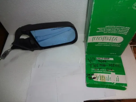 Specchio Retrovisore Destro Meccanico Nero Lancia Thema 1992>