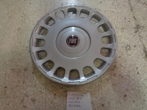Borchia Ruota 15" Fiat Multipla 2007 Logo Rosso