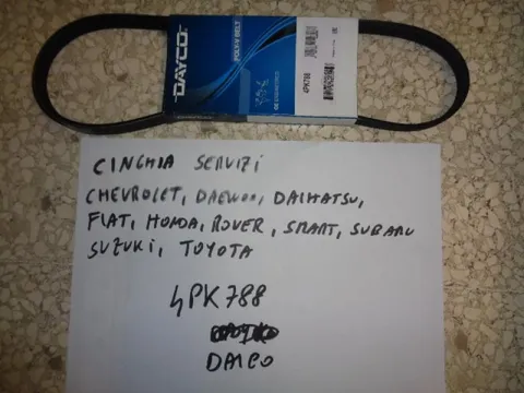 Cinghia Servizi Chevrolet , Daewoo , Daihatsu , Fiat , Honda Rover , Smart , Subaru , Suzuki , Toyota