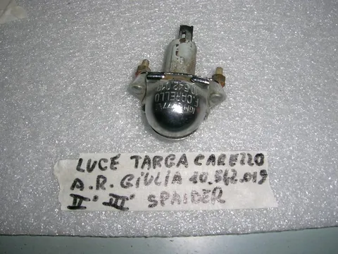 Fanalino  Targa Alfa Romeo Giulia/Spider (carello)
