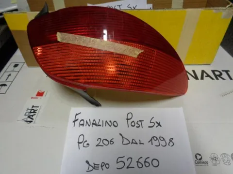 Fanalino Posteriore Sinistro Peugeot 206 Dal 1998